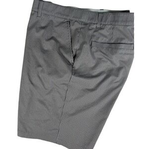 ADIDAS Mens Golf Casual Chino Shorts - Size‎ 38 - Gray and Black Check
